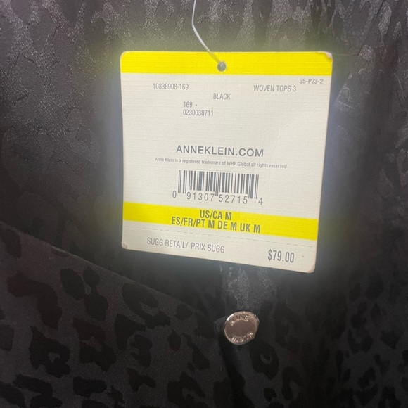 NWT Anne Klein top-medium - Picture 4 of 5